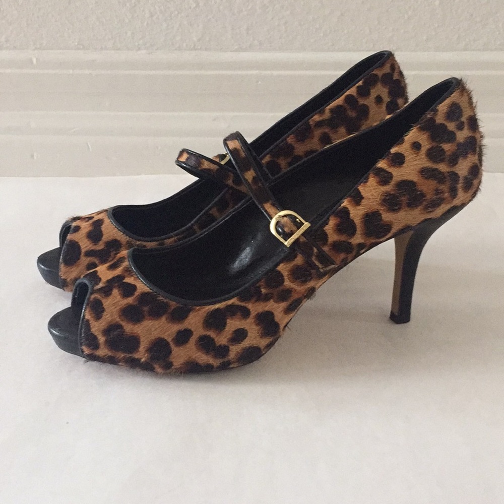 Vince Camuto Leopard Print Heels